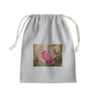 ゆったショップのRosy Rose Mini Drawstring Bag