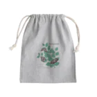 kitaooji shop SUZURI店のアカボシゴマダラとエノキ Mini Drawstring Bag