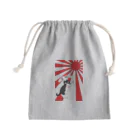 KITHULの働くネコチャン Mini Drawstring Bag