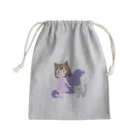 クロム堂のねこみみちゃん Mini Drawstring Bag