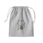 satoharuのいっぷく Mini Drawstring Bag