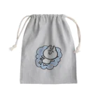 まゆげねこさんの雲の上のまゆげねこ Mini Drawstring Bag