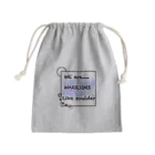 WOMXNLY(ウィミンリー)の大胆不敵な勇者 Mini Drawstring Bag