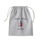 NIKORASU GOの球春到来！野球デザイン「代打職人」（Tシャツ・パーカー・グッズ・ETC） Mini Drawstring Bag