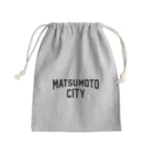 JIMOTO Wear Local Japanの松本市 MATSUMOTO CITY きんちゃく