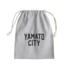 JIMOTOE Wear Local Japanの大和市 YAMATO CITY Mini Drawstring Bag