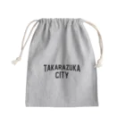 JIMOTOE Wear Local Japanの宝塚市 TAKARAZUKA CITY Mini Drawstring Bag
