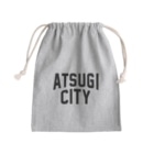 JIMOTO Wear Local Japanの厚木市 ATSUGI CITY Mini Drawstring Bag