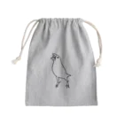 たかはらのチンピラ白文鳥 Mini Drawstring Bag