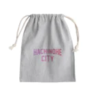 JIMOTOE Wear Local Japanの八戸市 HACHINOHE CITY Mini Drawstring Bag