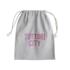JIMOTOE Wear Local Japanの鳥取市 TOTTORI CITY Mini Drawstring Bag