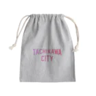JIMOTOE Wear Local Japanの立川市 TACHIKAWA CITY Mini Drawstring Bag
