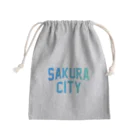JIMOTOE Wear Local Japanの佐倉市 SAKURA CITY Mini Drawstring Bag