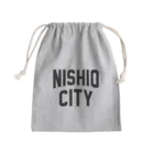 JIMOTOE Wear Local Japanの西尾市 NISHIO CITY Mini Drawstring Bag