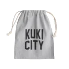 JIMOTOE Wear Local Japanの久喜市 KUKI CITY Mini Drawstring Bag