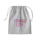 JIMOTOE Wear Local Japanの米子市 YONAGO CITY Mini Drawstring Bag