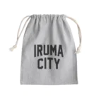 JIMOTOE Wear Local Japanの入間市 IRUMA CITY Mini Drawstring Bag