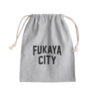 JIMOTO Wear Local Japanの深谷市 FUKAYA CITY Mini Drawstring Bag