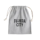 JIMOTOE Wear Local Japanの藤枝市 FUJIEDA CITY Mini Drawstring Bag