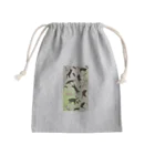 マロマロのCat sleeping phase Mini Drawstring Bag