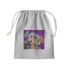 おみそちゃんのらたらた Mini Drawstring Bag