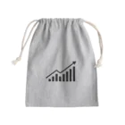 KYUBEYの右肩上がりの矢印 Mini Drawstring Bag