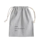 自由呑酒党のDatte Sukinandamono Sake Mini Drawstring Bag