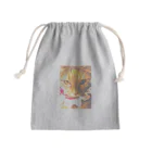 猫雑貨さんちこの猫プリンちゃん（姫） Mini Drawstring Bag