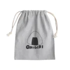 らいのおにぎり Mini Drawstring Bag