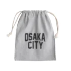 JIMOTOE Wear Local Japanの大阪市 OSAKA CITY Mini Drawstring Bag