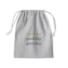 🥑❤️🌵のgood day Mini Drawstring Bag