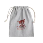 噺のまくらのさよかちゃん、きんちゃく。 Mini Drawstring Bag