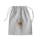 ちくわ屋のミケコママきんちゃく Mini Drawstring Bag