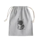 CHATONのメインクーン☆LaLa　巾着 Mini Drawstring Bag