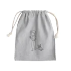 Boston ShopのDog-walking細 Mini Drawstring Bag