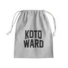 JIMOTOE Wear Local Japanの江東区 KOTO WARD Mini Drawstring Bag