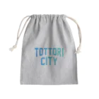 JIMOTO Wear Local Japanの鳥取市 TOTTORI CITY Mini Drawstring Bag