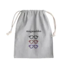 NIKORASU GOのメガネっ子 Mini Drawstring Bag