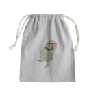 まめるりはことりのご機嫌なダルマインコちゃん【まめるりはことり】 Mini Drawstring Bag