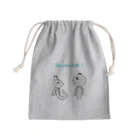 mogumoguchanのDo you talk ? Mini Drawstring Bag