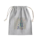 ニュー水青の烏瓜くらげ Mini Drawstring Bag