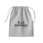 Bushesのブッシーズ　ロゴ　きんちゃく Mini Drawstring Bag