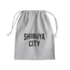 JIMOTO Wear Local Japanの渋谷区 SHIBUYA WARD ロゴブラック きんちゃく