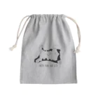 田園調布前の変な寝相のねこ Mini Drawstring Bag