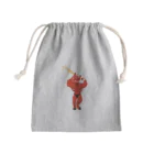 Danke Shoot Coffeeの赤べこミノタウロス Mini Drawstring Bag