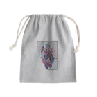 アオムラサキのWing of Hope 001 Mini Drawstring Bag