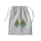 イラスト MONYAAT のCT88 林さんのクリスマスB Mini Drawstring Bag