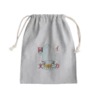 みぅ福島のイカ同文 Mini Drawstring Bag