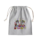 はぐれ　しんあ（芯雨）の花と鬼 Mini Drawstring Bag