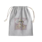 yume’s shop ᙏ̤̫͚*⑅♥︎の蚕蛾ちゃん Mini Drawstring Bag